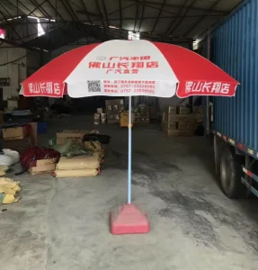 Large Size 48 Inch Oxford Fabric Advertising Parasol Umbrella for Beach