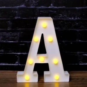 Large Small Size Marry Me Engagement Light LED Decoration 22cm Letter Light for Home Atmosphere Lighting