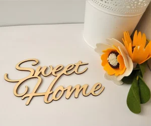 Laser Cut Art Minds Small Decorative Wooden Alphabet Letters for Wall