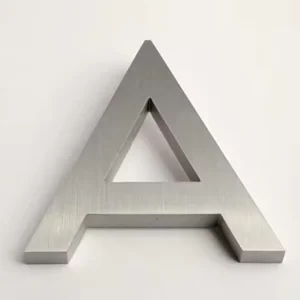 Laser Cut Stainless Steel Letter High Quality Metal Letters Personalized Signs 3D Metal Letter Custom Business Wall Decor