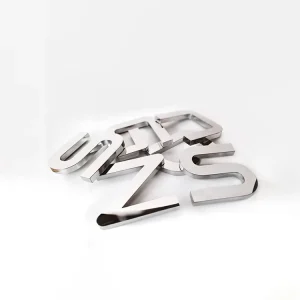Laser Cutting Flat Cut Lettering Stainless Steel Letters Metal Numbers