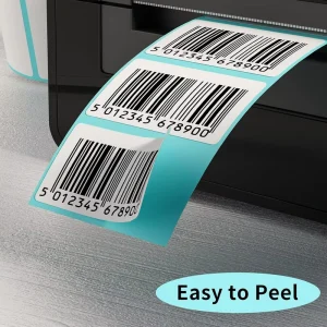 Laser UV Printable Waterproof Custom Self-Adhesive Labels Durable Coated Paper Adhesive Sticker Sheets for Supermarket Use