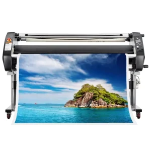 LeFu LF1700 D4 Hot and Cold Roll to Roll Laminator Automatic Film Laminating Machine