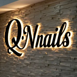 Led Backlit Channel Letters for Advertising Luminous Characters with LED Strips for Mall Park