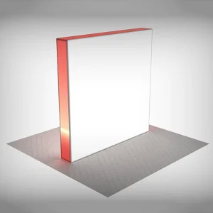 Led Light Box Tension Fabric Graphic Aluminum Alloy Frame Portable Pop up SEG Light Box Backlit Backdrop Wall Display