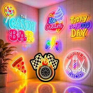 Led Neon Game UV Neon Sign Neon Letters Sign Custom Neon Sign LED Logo Light OEM ODM Business Neon Signage