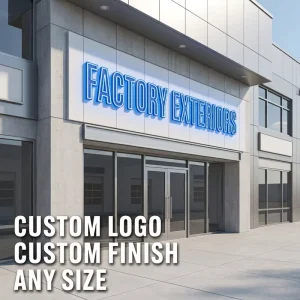 Letrero Luminoso Led Lighted Sign Backlit Business Metal Illuminated Letters Backlit Signs Outdoor