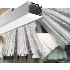 Light Box Aluminium Extrusions for Acrylic, Office Lighting Aluminum Profiles, LED Lightbox Lighting Profile Aluminum