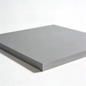 Light Grey 15mm Rigid PVC Sheet 1220x2440mm Smooth Surface Waterproof Cut to Order Service 1-70mm