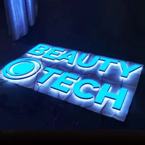 Light Up Letters Custom 3D Letters Led Strip Channel Letters Sign 3D Signage Backlit Logo Stainless Steel Led Sign for Business