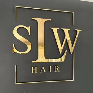 Light up Letters Acrylic Business Sign Metal Backlit Sign Custom Illuminated Signs for Office Bar Shop Restaurant