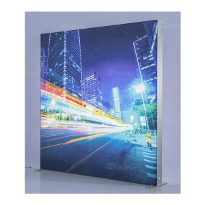 Lightbox Backlit Trade Show Booth Display Portable Aluminum Exhibition Booth Dye Sublimation Printing CE