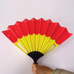Lightweight Handheld Paper Cheer Clapper Foldable Cheering Banner Fan Custom Full Color Print for Soccer Rugby Game Fan Support