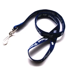 Lightweight Professional Polyester Badge Holder Lanyard with Hook Eco-Friendly Durable Sublimation Logo for All Needs