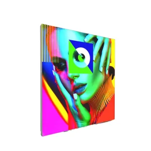 Lintel Aluminum Profile Seg Frameless Wall Fabric Lightbox Frame Backlit Light Box Frame for Advertising