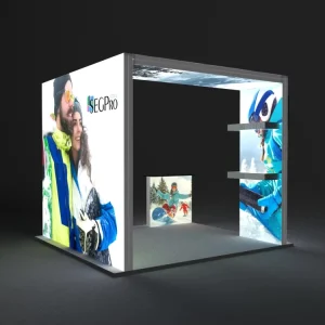 Lintel Backlit Fabric Light Box Modular Light Box Portable Trade Show Booth Portable Exhibition Stand Exhibition Lightbox