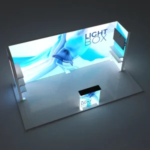 Lintel Lightbox Advertising Display Fabric Lightbox Display Trade Show Display Exhibit Light Box Trade Show Exhibition Lightbox
