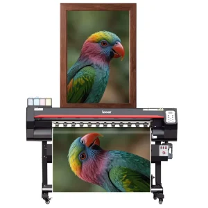 Locor 1.3m 4ft 52 Inches Tarpaulin Printer Eco Solvent Ink Xp600 I3200 DX5 Head for Outdoor Printing