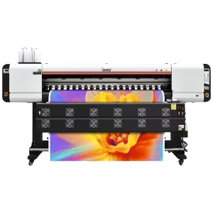 Locor 70sqm h DX5 XP600 Digital Printer 1.6m 1.8m 3.2m Vinyl Wrap Eco Solvent Printer