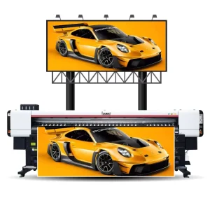 Locor Deluxejet 3.2m 320cm 4 Heads Eco Solvent Printer Large Format Banner Vinyl Sticker Printing Machine Inkjet Plotter