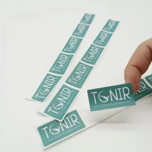 Logo Printed Adhesive Stickers Custom High Quality Printing Labels Paper Stickers