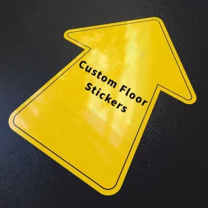 Long Lasting Anti Slip Floor Sticker Waterproof Vinyl l Decal Digital Print Floor Decoration Show the Way for Floor Decoration