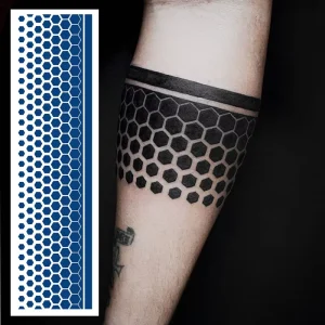 Long Lasting Armband Wrist Tattoo Sticker for Men