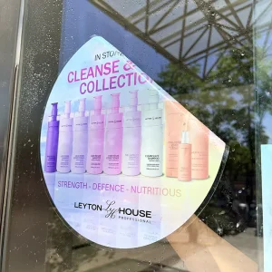 Low MOQ Custom Logo Static Cling Window Stickers UV Printing Removable Electrostatic Glass Decals for Store Advertising