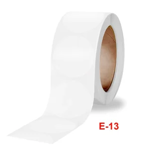 Low MOQ High Quality Custom Waterproof Adhesive Craft Seal Wrapping Stickers Transparent Clear Round PVC