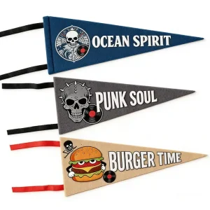 Low Price Colorful Felt Bunting String Flag Festival Decoration Felt Banner Custom Felt Pennant Free Design