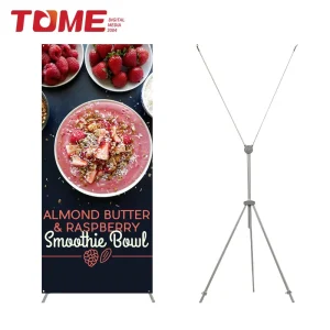 Low Price Roll up Banner Korean X Banner Adjustable Outdoor Advertising Display
