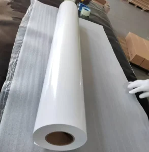 Low Tack Removable Waterproof Glossy Matte White Eco Solvent Printable PVC Self Adhesive Vinyl Roll