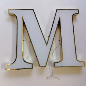 Lumi Mini Illuminated Lettering Led Logo Sign Letters Front Shop Sign