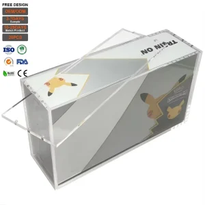 Luxury 25th Anniversary UPC Acrylic Case Magnetic with 99% UV Protection for TCG Celebrations Display Collection