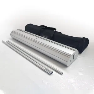 Luxury Aluminum Digital Printing Modern Roll Up Banner Stand Portable Advertising Retractable Banner Promotional Display Racks