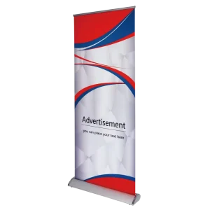 Luxury Roll up Banner Standard Portable 85X200 Aluminum Roll up Standing Banner With Logo and Stand