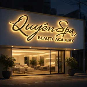 Luxury Stainless Steel Backlit Business Sign 3D LED Illuminated Channel Letter for Office