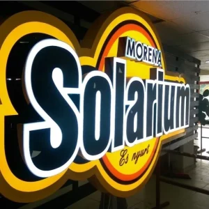 MACCAN Custom Resin LED 3D Channel Letters Sign with Epoxy Finish for Wedding and Outdoor Use