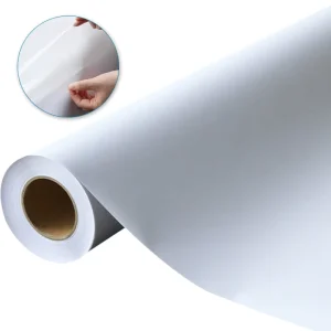 MOSON 120g Removable Glue and Printable Frosted Film Decorative Cold Laminating Vinyl Window Glass Protective Film Manufacturer