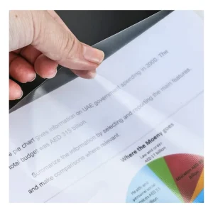 Machine Free Glossy A4 Cold Laminating Film Photo Top Cold Lamination Film Roll