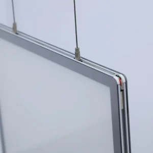 Magnetic Hanging Indoor LED Light Box Real Estate Poster Frame Crystal Light Box