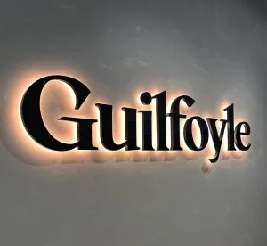 Manufacturer 3D Backlit Letter Custom Sign Illunmiated Wall Mounted Business LED Channel Letters Building Advertising Letter