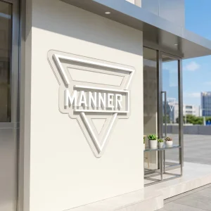 Manufacturer Acrylic Stainless Steel LED Channel Letters AC IP65 Waterproof for Office or Building Advertising Decoration