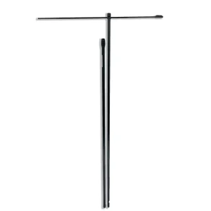 Manufacturer Advertising Retractable Portable Telescopic Height Adjustable Black White Nobori Flag Pole