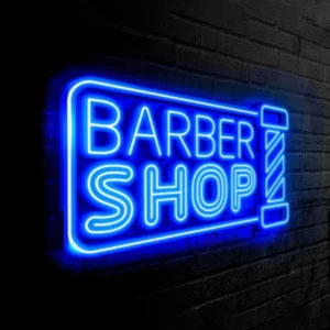 Manufacturer Custom Neon Sign Open Bond Fast Delivery Letter Barber Shop LED Sign Lights for Board Outdoor Advertising Business