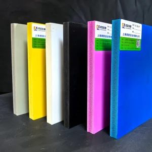 Manufacturer Custom Size 3-20mm Colored Rigid PVC Foam Board Sheet