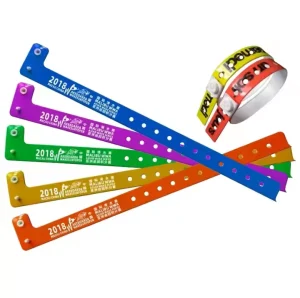Manufacturer Customized Logo Medical Vinyl Wristband Waterproof Tag ID for Promotional Purposes