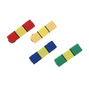 Manufacturer Direct Sale Eco-friendly Chest Flower Armband Medal Badge Polyester Ribbon Medal Pin Accessories