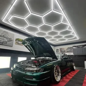 Manufacturer Direct Supply Hexagon Headlight Tint Suez Garage Lamp Hexagon Untersetzer Hexagon Led