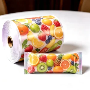 Manufacturer Food Packaging Bag Heat Seal Laminated Roll Film Plastic Aluminum Foil Packaging Film for Bread